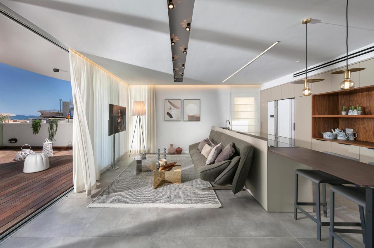 Beach Lux Apartment 海法 外观 照片